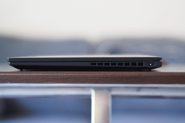 Lenovo ThinkPad X1 Nano Gen 3 right side showing vents.