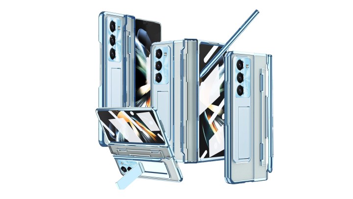 Ninki Samsung Galaxy Z Fold 5 case in blue.