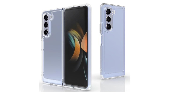 Osophter Clear Transparent Case for Samsung Galaxy Z Fold 5