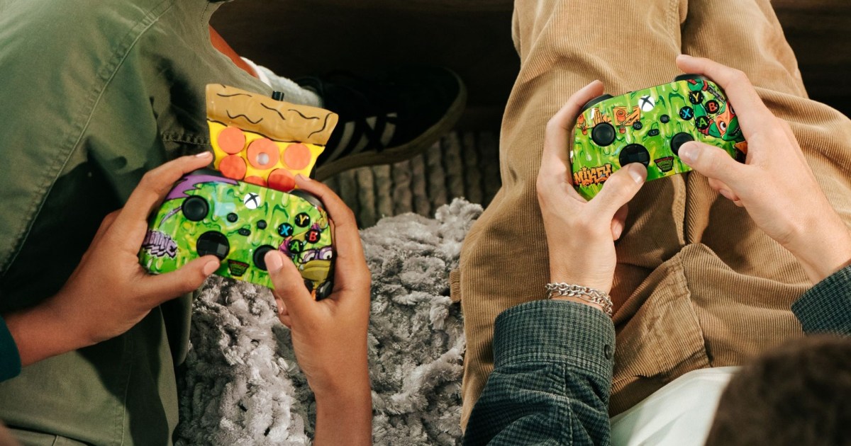Les nouvelles commandes des Tortues Ninja de Xbox sentent la pizza