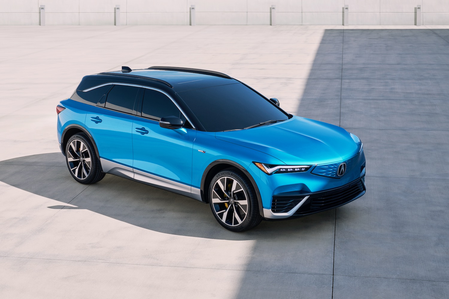 The 2024 Acura ZDX Type S in blue.