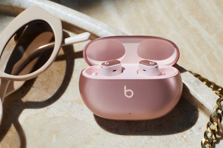 Beats Studio Buds+ in new Cosmic Pink.