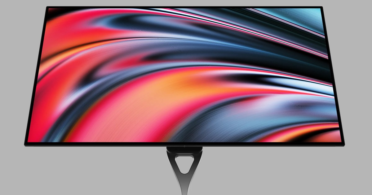 We’re finally getting a 4K OLED gaming monitor