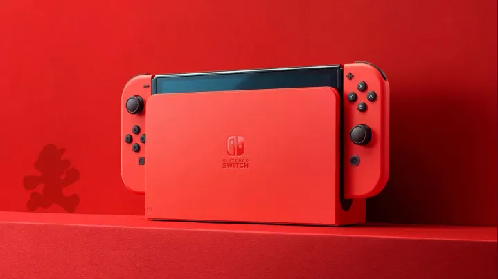 Una imagen del Nintendo Switch - OLED Model Mario Red Edition.