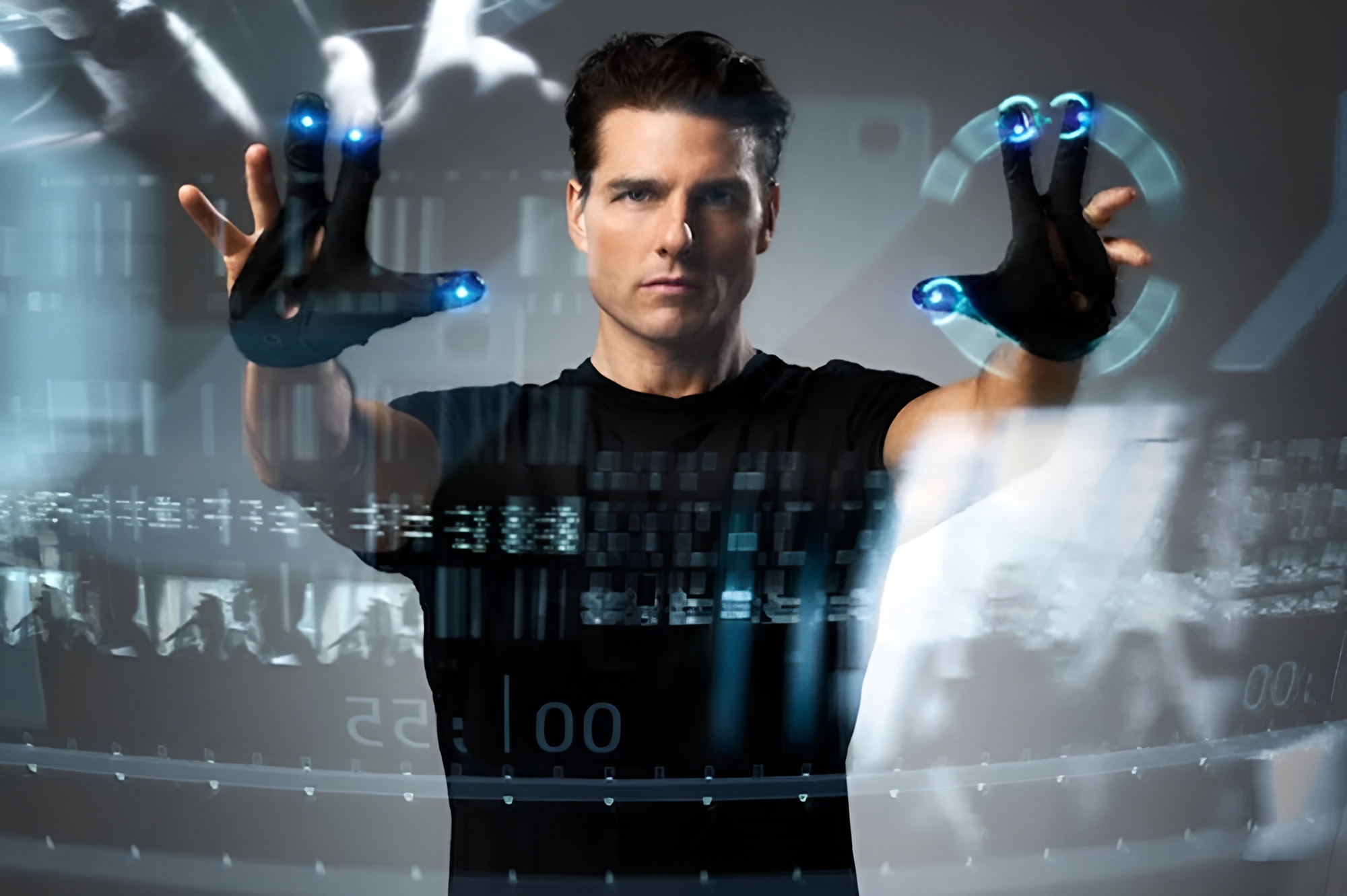 Minority Report showed a futuristic AR compuer interface