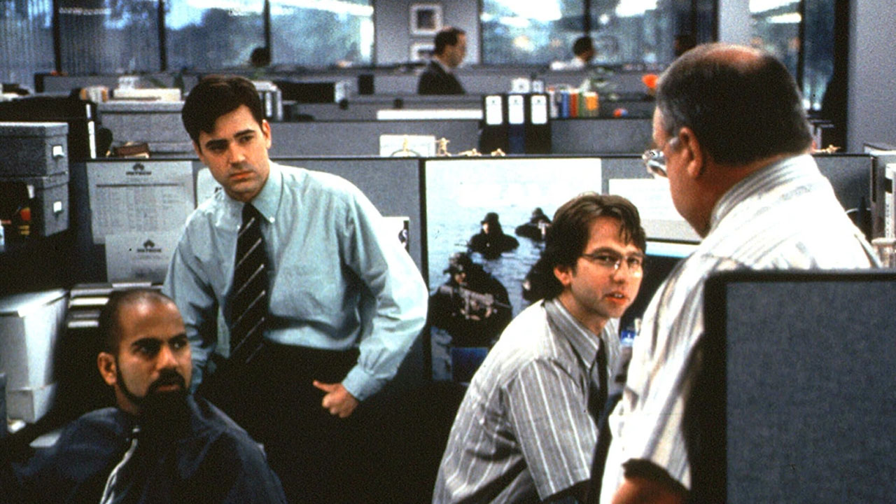 The cast of Office Space.