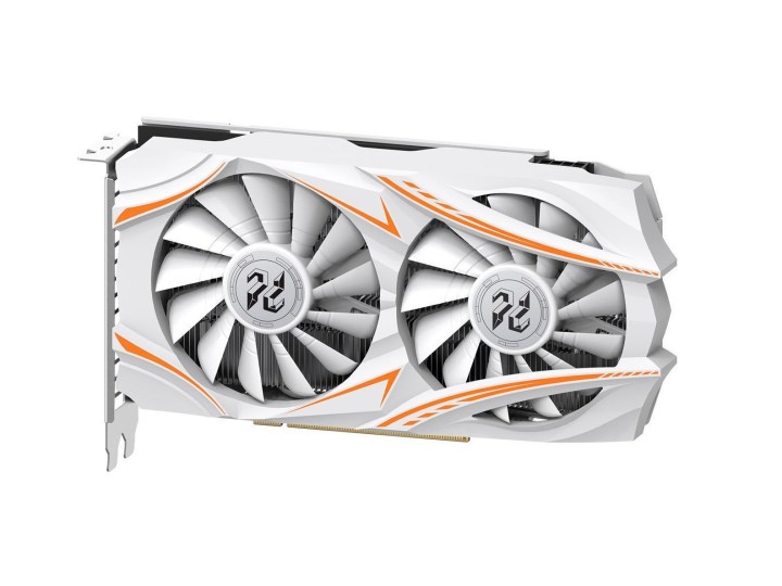 PELADN AMD Radeon RX 5500XT 8GB with orange and white styling product image.