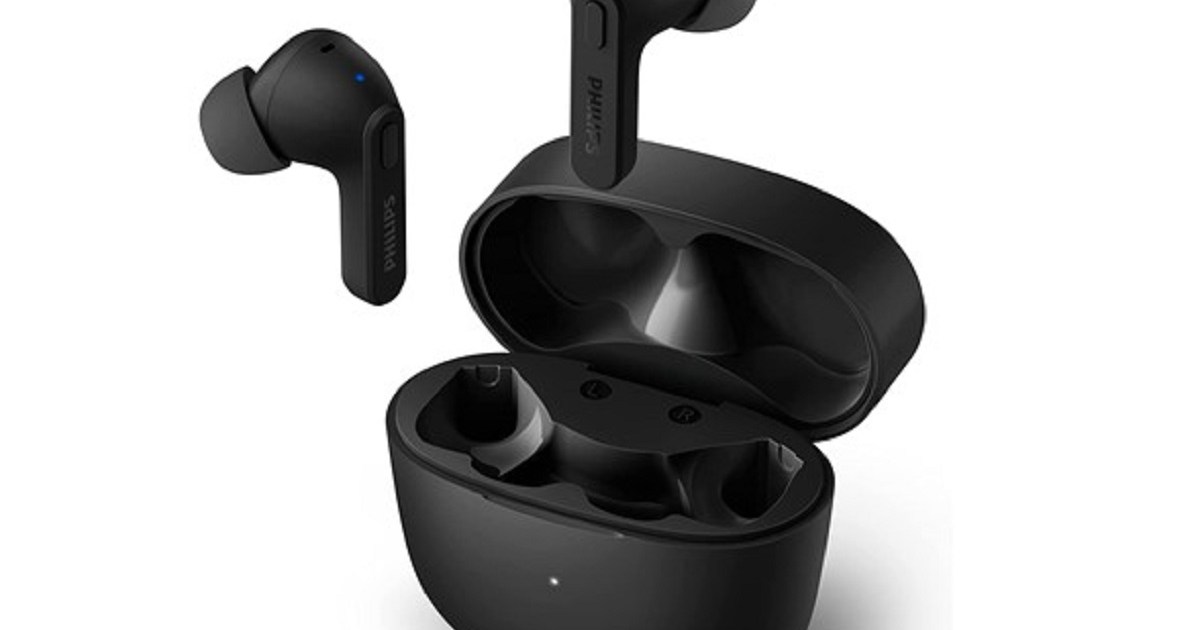 These waterproof Philips true wi-fi earbuds are $15 at the moment