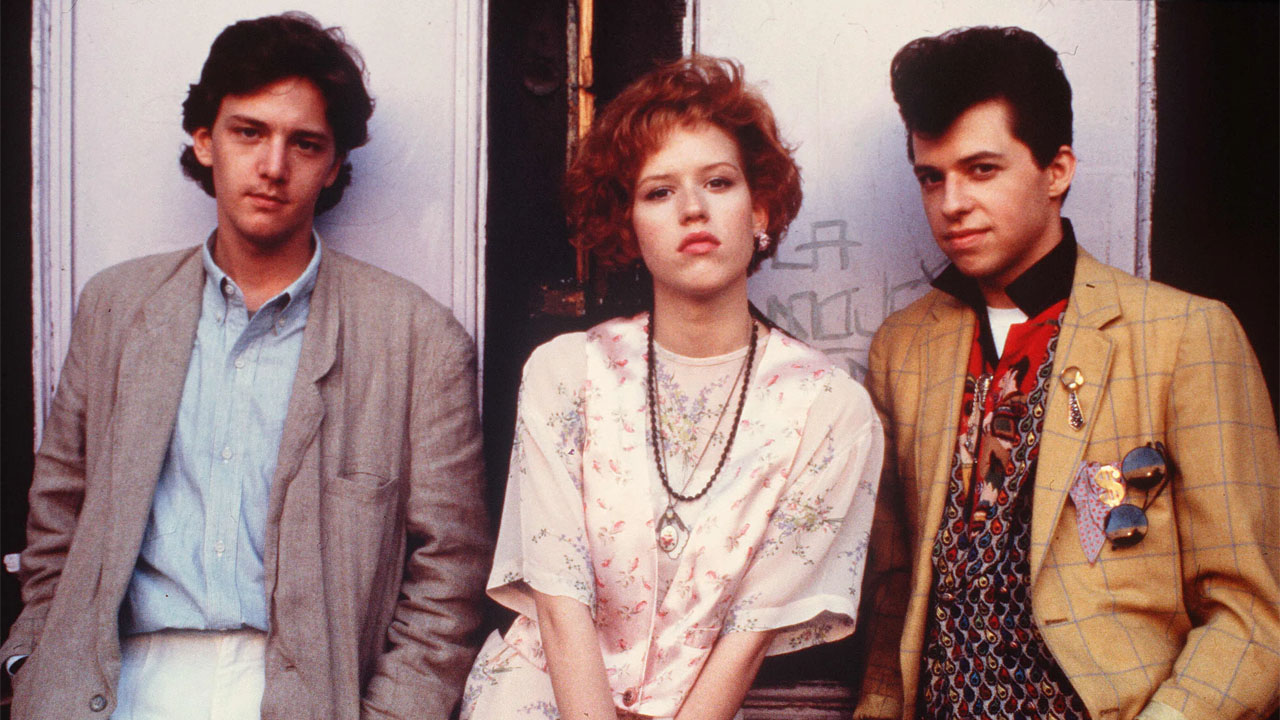 The cast of Pretty in Pink.