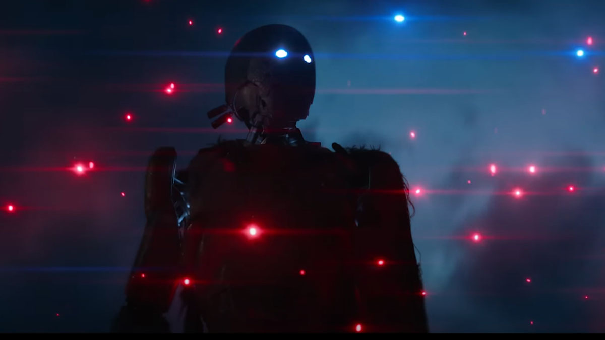 جیمی شوالیه روبات در «ماه شورشی».