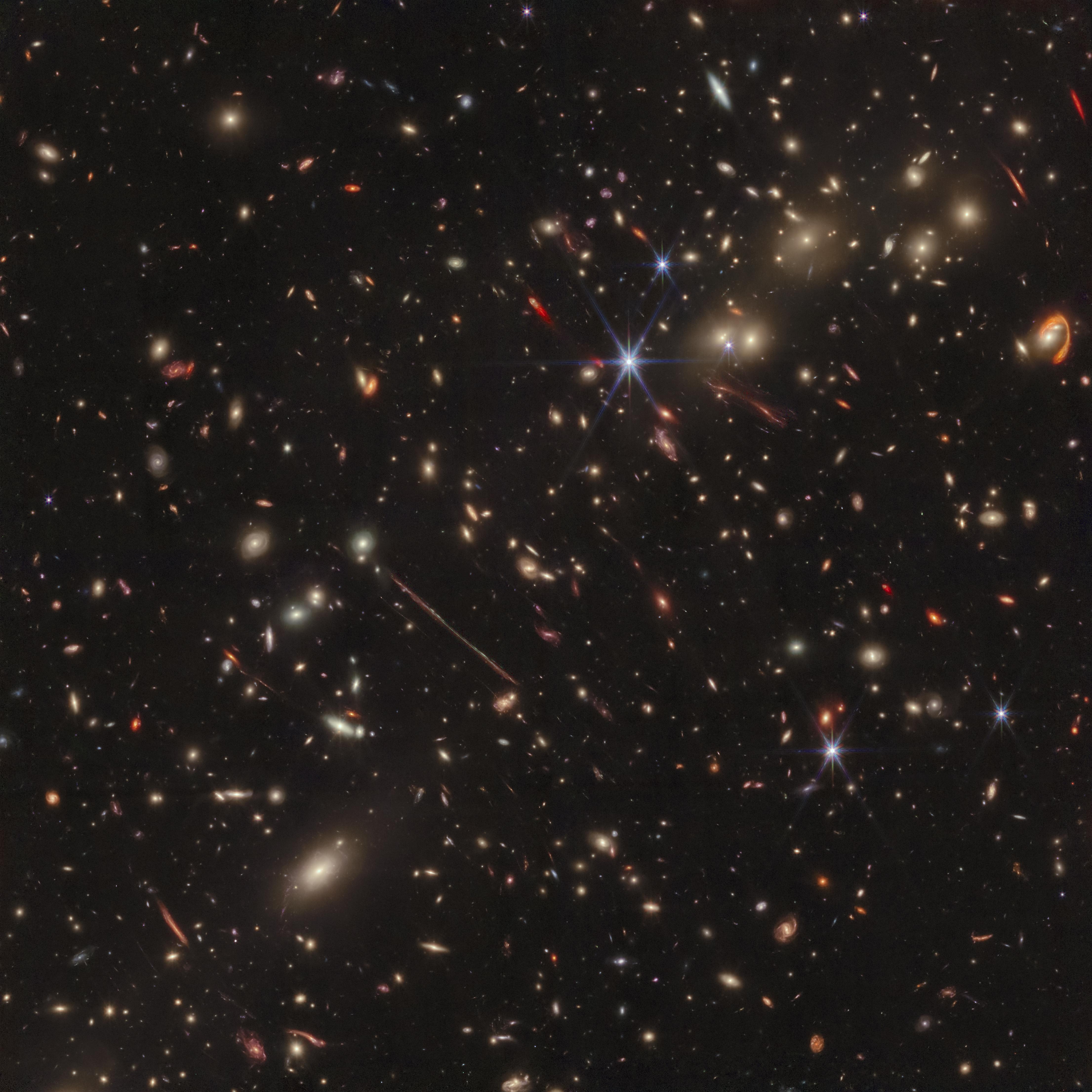 Webb image of shows majesty of most massive galaxy cluster - Vimarsana News