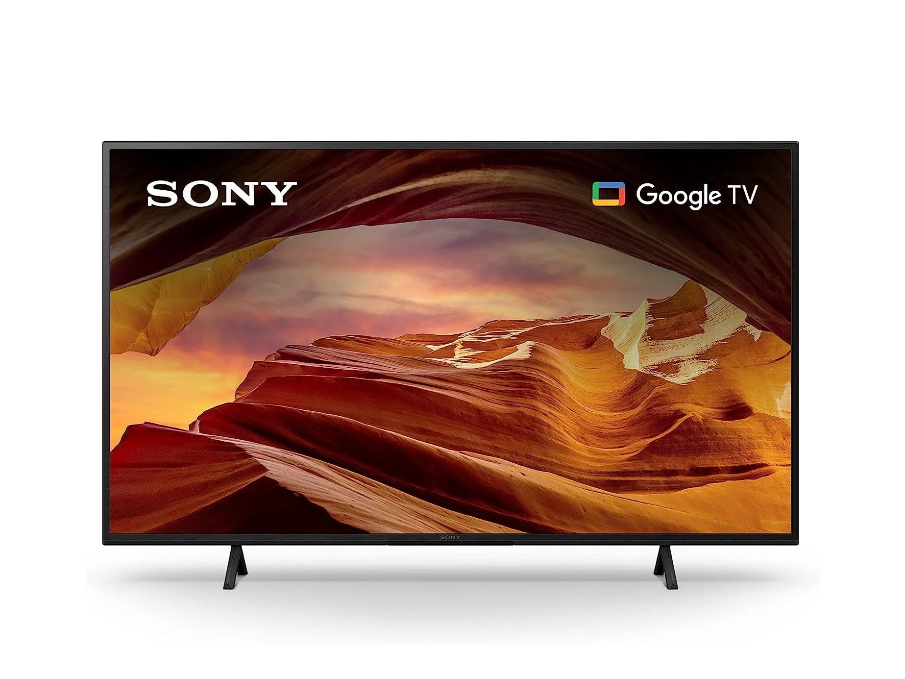 Imagem do produto Google TV LED 4K da série Sony X77L de 50 polegadas