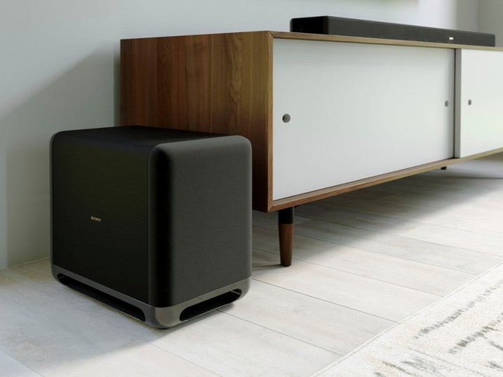 Sony SA-SW5 300W wireless subwoofer product image.