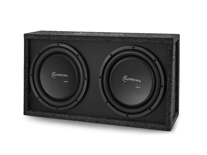 Sumeina 12-inch dual-loaded 1200W compact subwoofer system product image