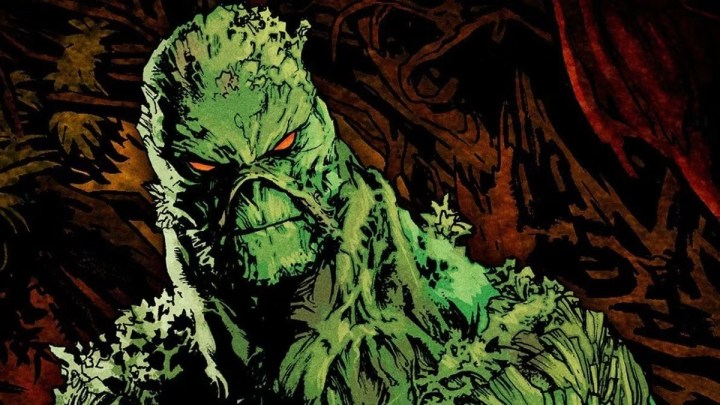An illustration of Swamp Thing from DC Comics.