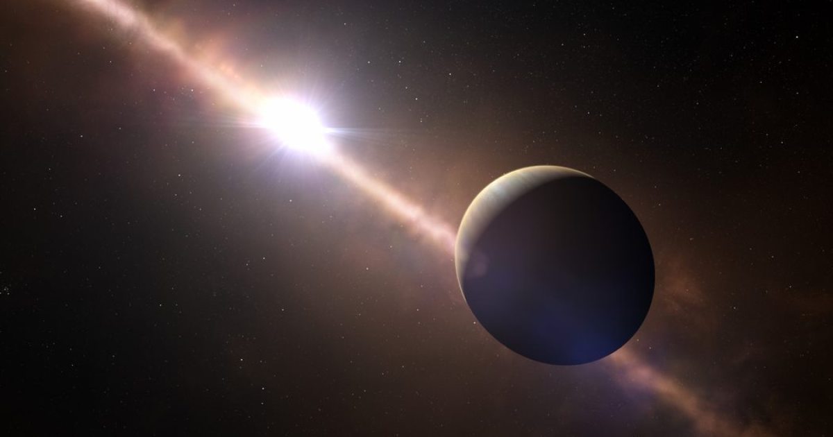 Regardez une vidéo d’une exoplanète en orbite autour de son étoile