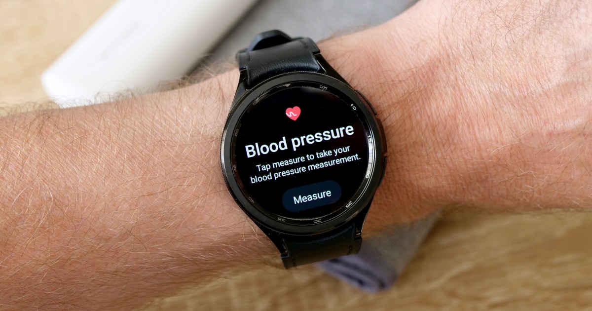 Taking my blood pressure with a smartwatch really surprised me