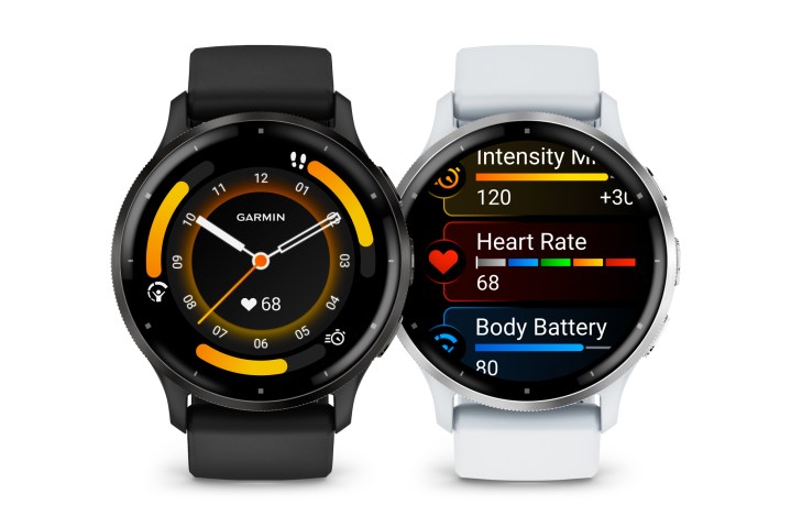 Official product renders of the Garmin Venu 3 smartwatch.