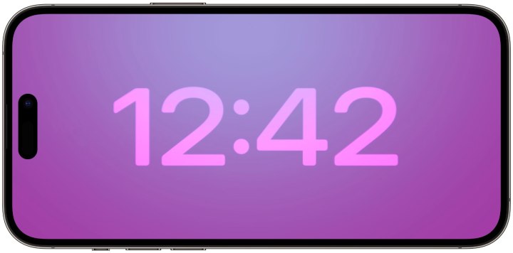 Solar Clock in iOS 17 StandBy.