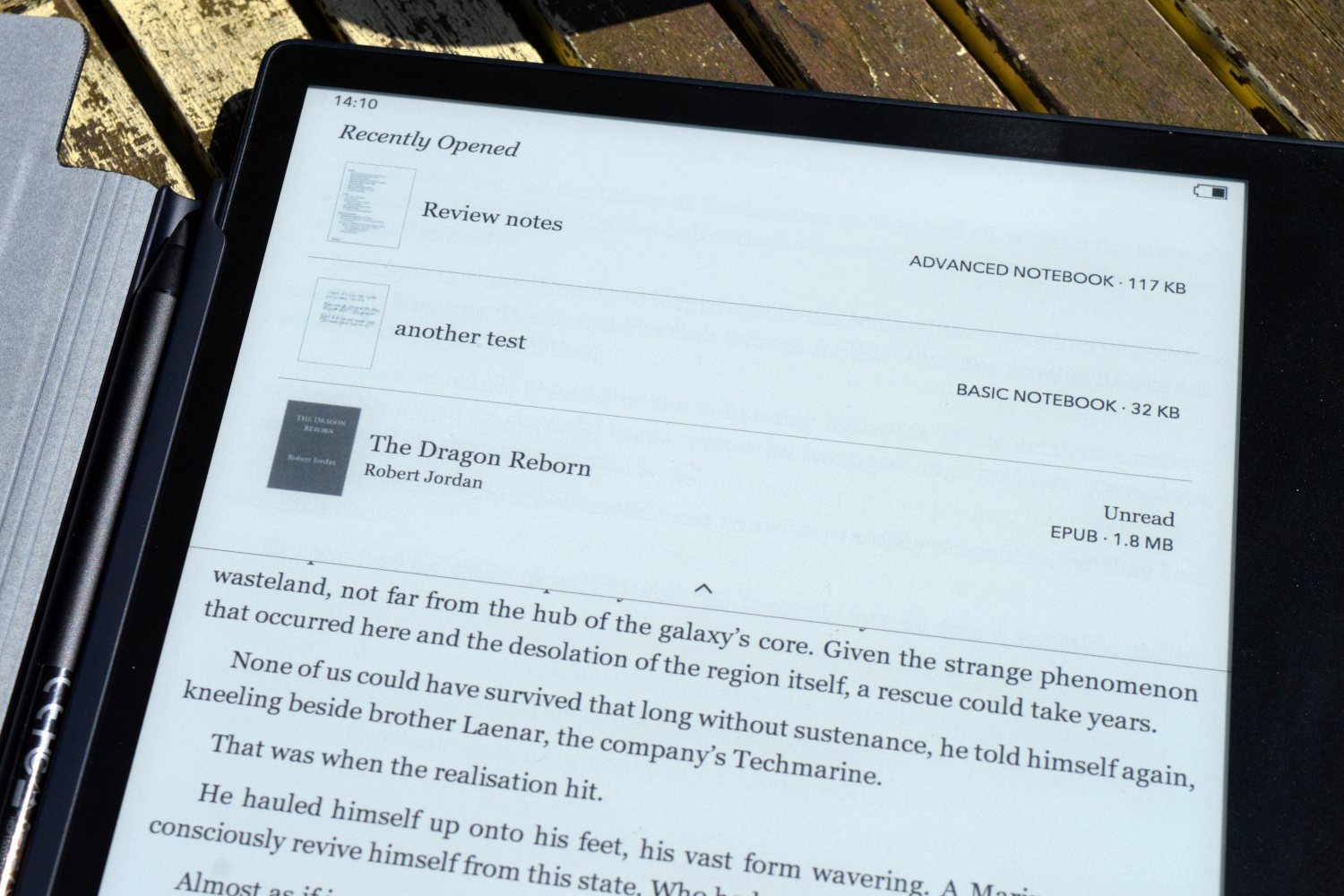 Hands on Review of the Kobo Elipsa - Good e-Reader