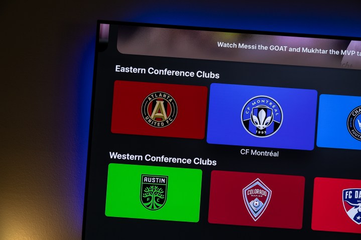 Otros equipos en el pase de temporada de la MLS en Apple TV.