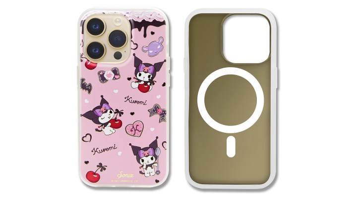 Sonix x Sanrio iPhone 14 Pro case with Kuromi design.