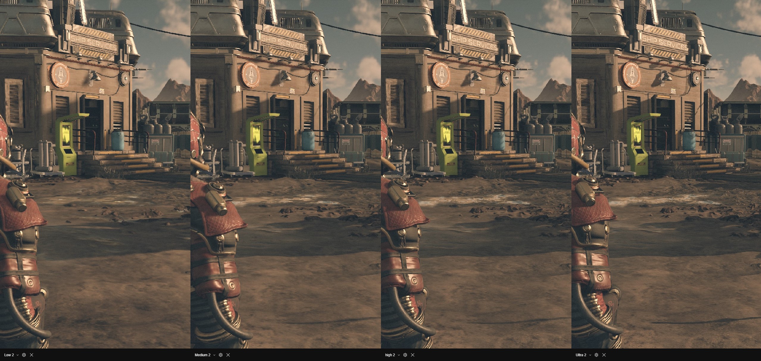 The Outer Worlds - High-end Configs Mod vs Vanilla [Ultra Graphics  Comparison] 