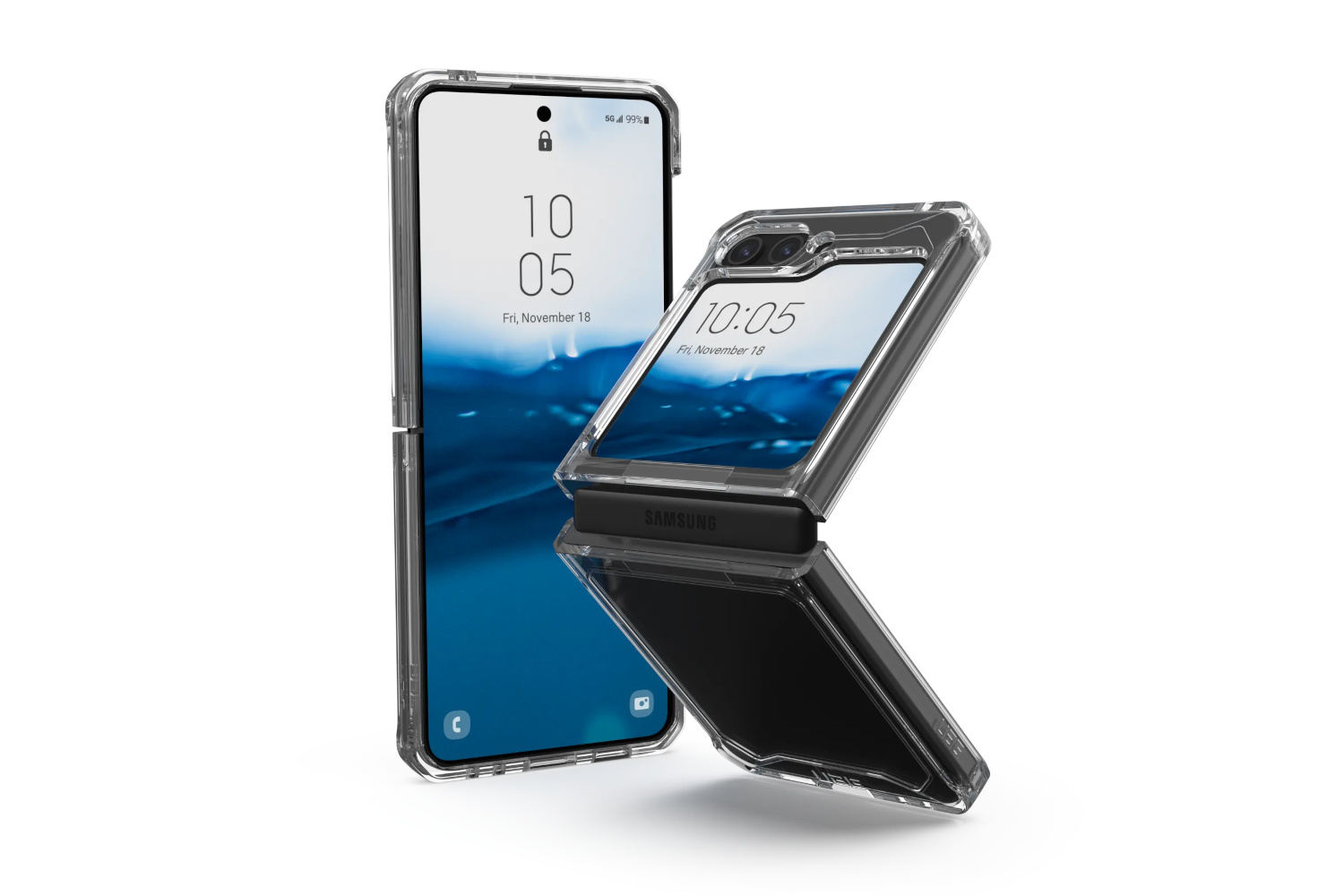 Louis Vuitton Cover Case For Samsung Galaxy Z Flip 5 - Z Flip 4 - Z Flip 3  /2