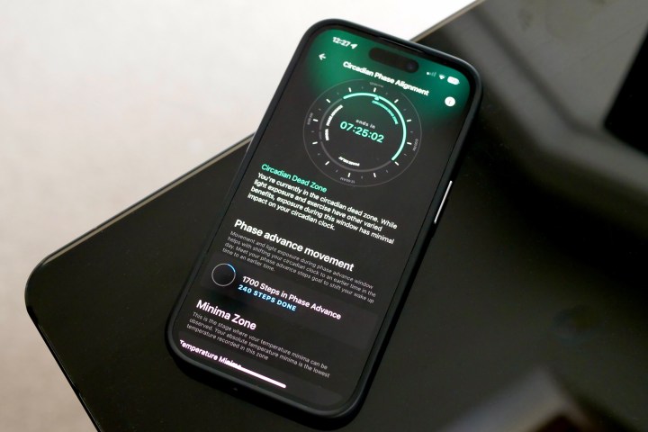 The Ultrahuman Air app running on an iPhone 14 Pro.
