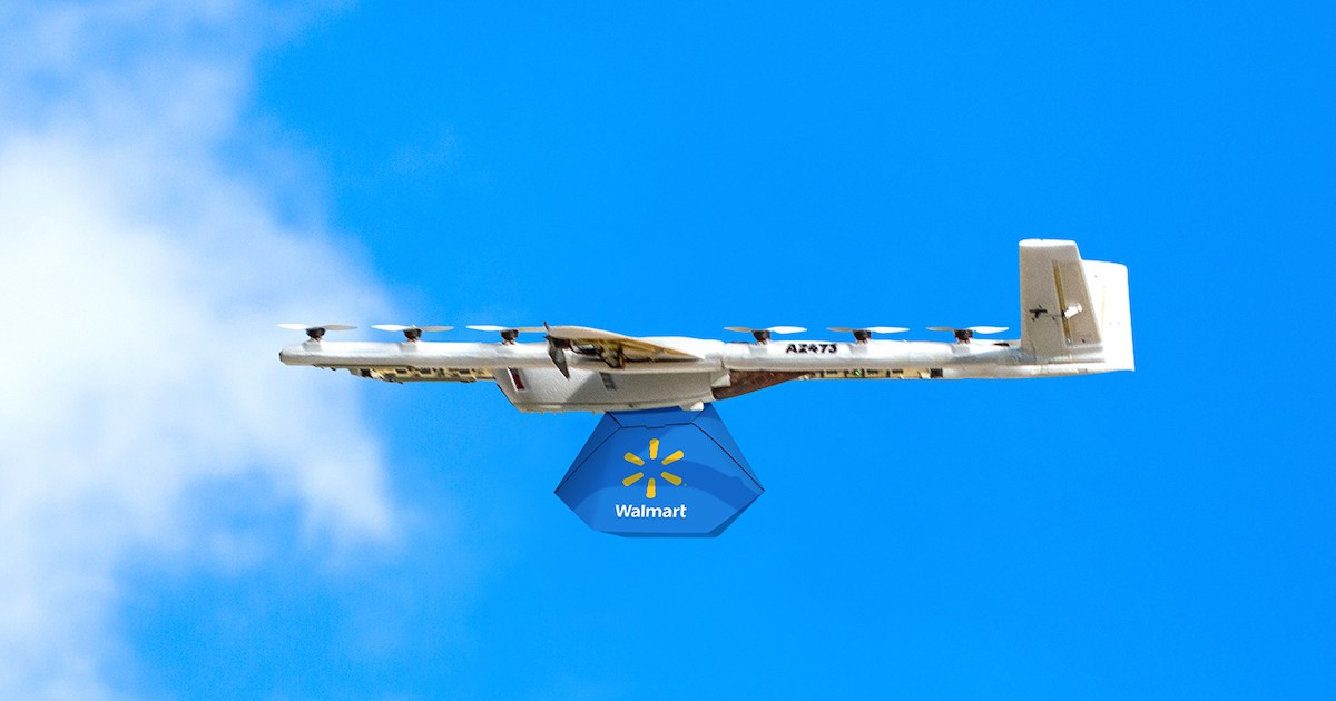 Wing and Walmart partner for Dallas drone delivery service