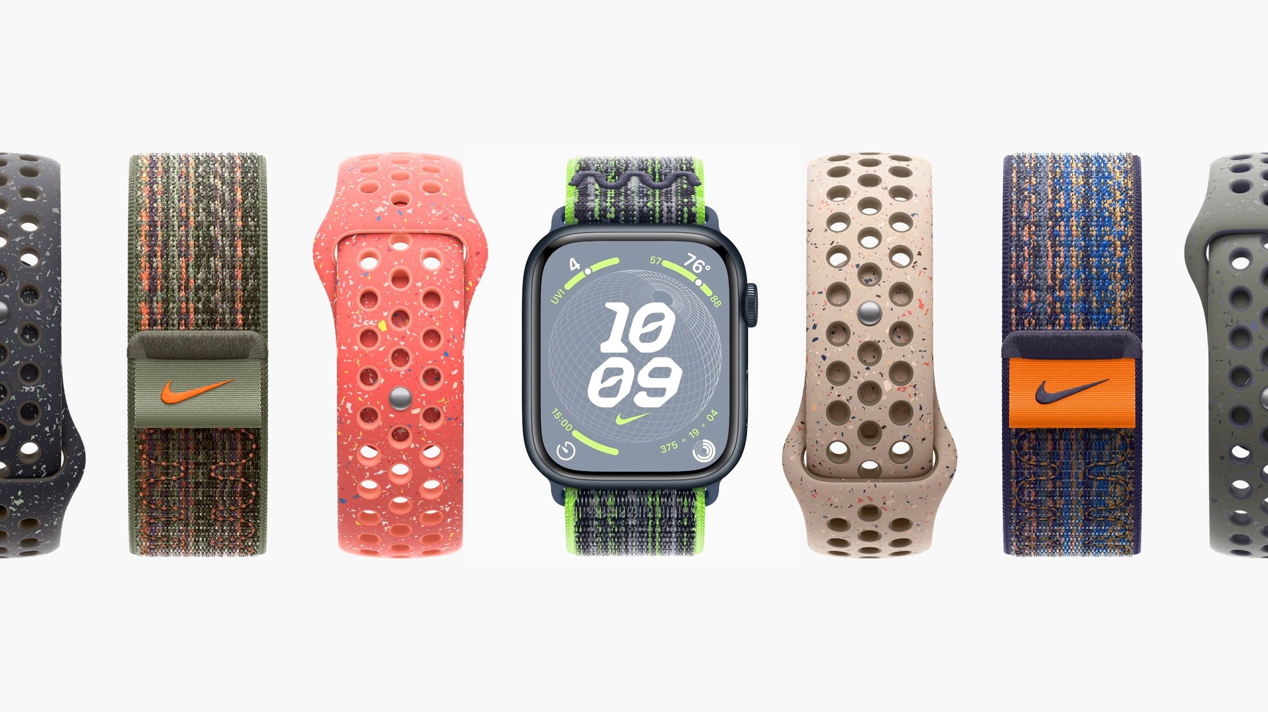 Apple Watch Series 9 bands and new Nike watch face.