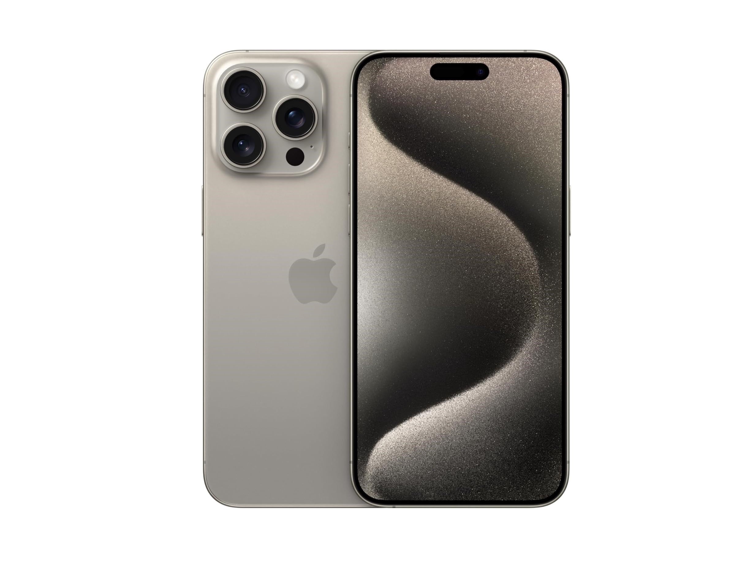 Apple iPhone 15 Pro Max front and back product image