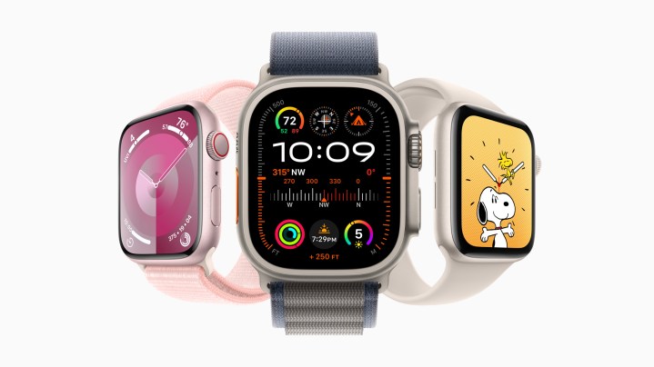 Apple Watch family.
