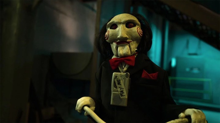 Billy the Puppet from the Saw franchise.