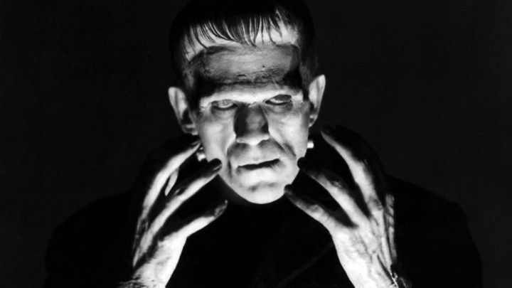 Boris Karloff como el monstruo en Frankenstein de 1931.
