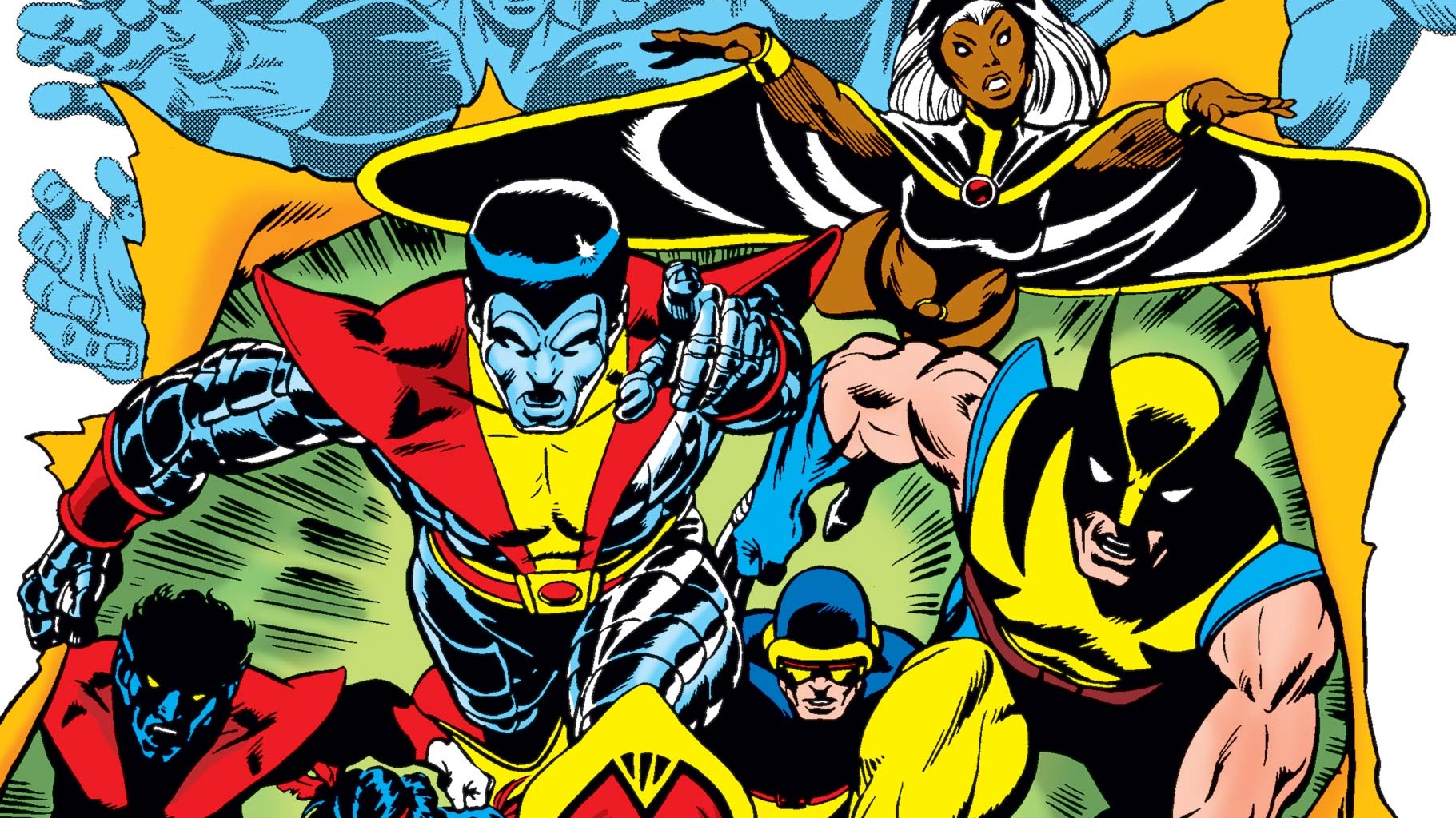Capa de X-Men em tamanho gigante