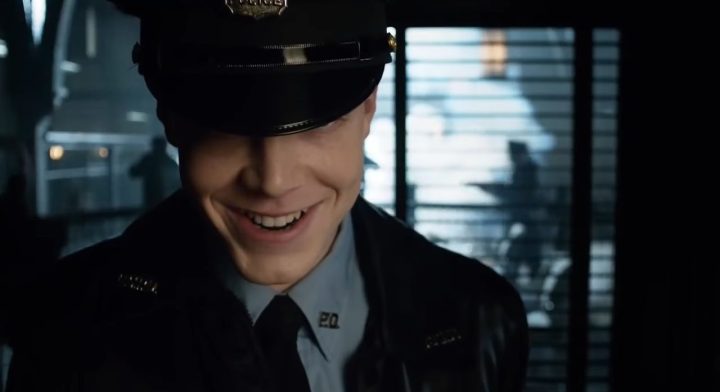 Jerome dressed as a police officer in "Gotham."