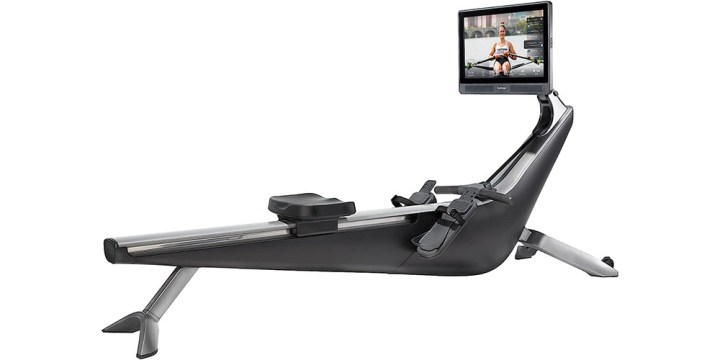 The Hydrow Connected Rowing Machine on a white background.