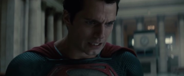 Superman in "Man of Steel."