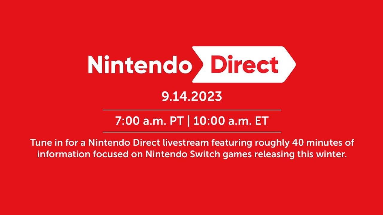 Nintendo Direct 2023: All games announced and release dates