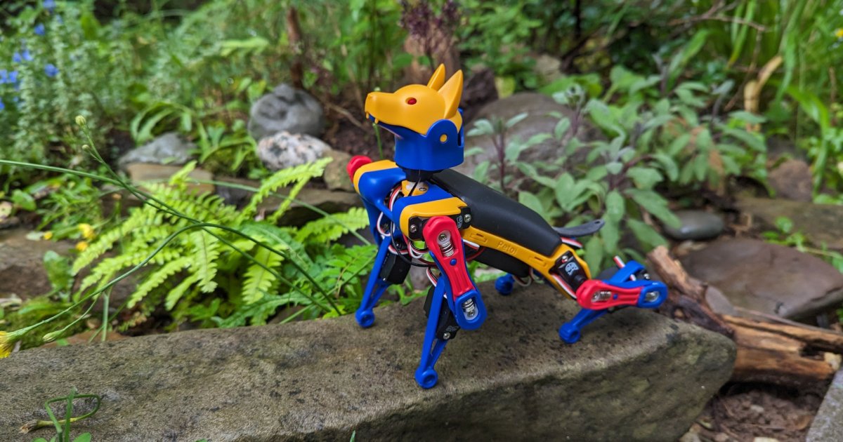 I built my own robot dog, and you can too
