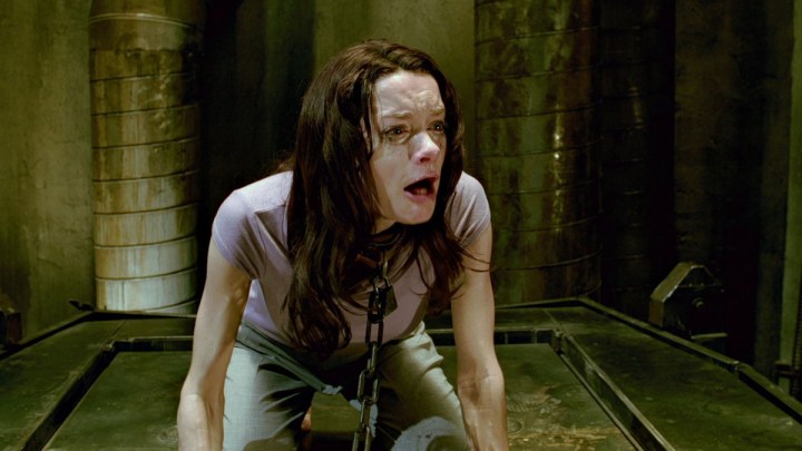 Gina Holden in Saw 3D.
