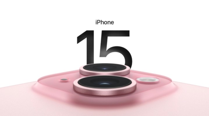 iPhone 15 from the Apple website.