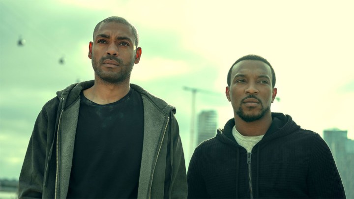 Ashley Walters and Kane Robinson in Top Boy.