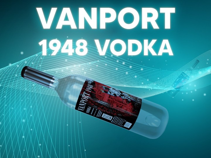 Vanport 1948 vodka featured image with cool background.