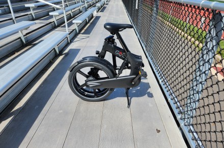 With an e-bike that folds this small, your ride can go wherever you do