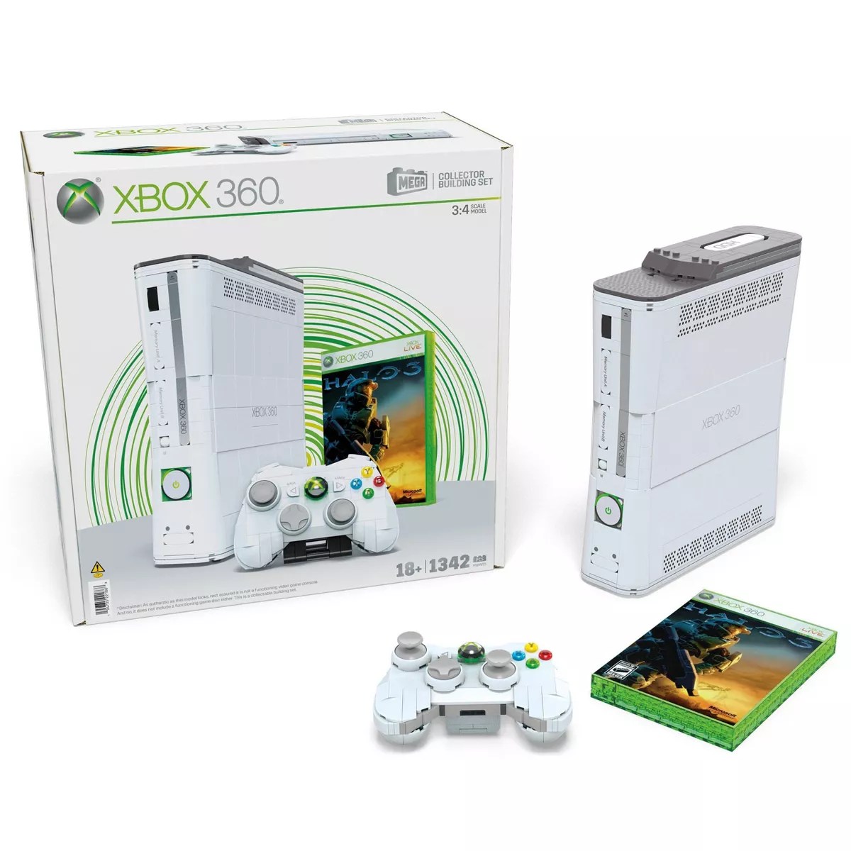 The Xbox 360 is making a comeback as a detailed Mega set