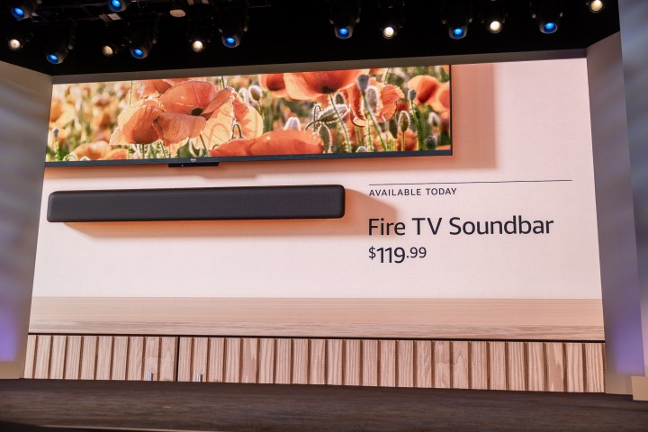 Amazon Fire TV Soundbar.