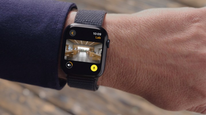 Apple Watch Series 9 on a person's wrist.