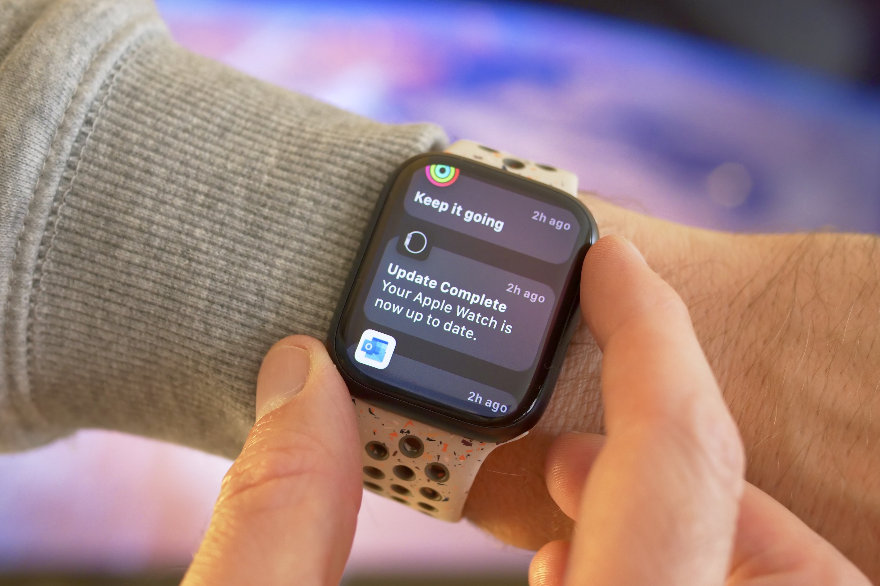 Notifications on the Apple Watch Series 9